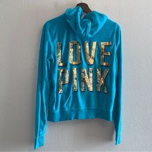 Vs sequin full zip